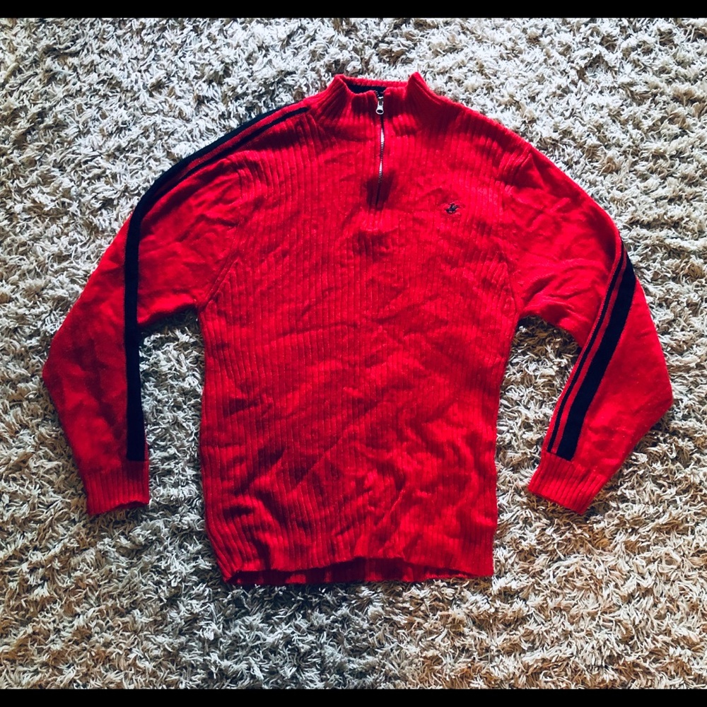 Beverly Hills Polo Club Men’s Zip- Up Sweater